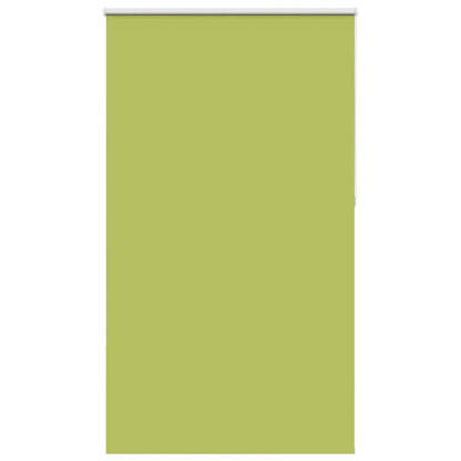 vidaXL Roller Blind Blackout Leaves Green 130x230 cm Fabric Width 126.6 cm Polyester