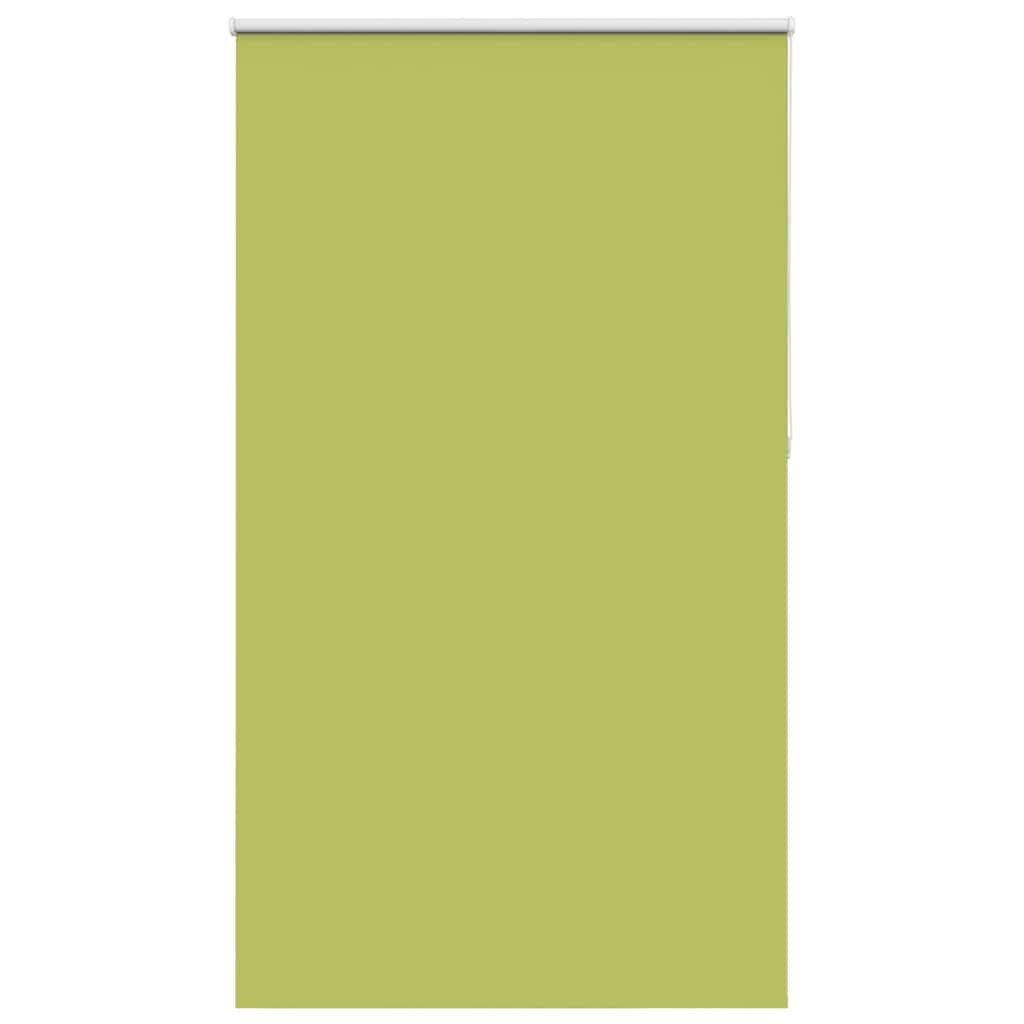 vidaXL Roller Blind Blackout Leaves Green 135x230 cm Fabric Width 131.6 cm Polyester