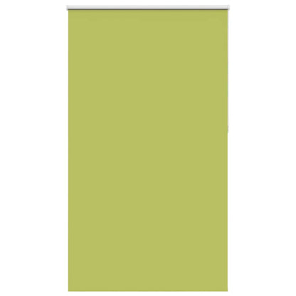 vidaXL Roller Blind Blackout Leaves Green 135x230 cm Fabric Width 131.6 cm Polyester