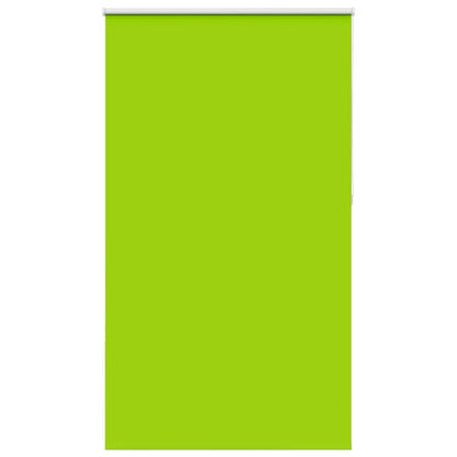 vidaXL Roller Blind Blackout Leaves Green 140x230 cm Fabric Width 136.6 cm Polyester
