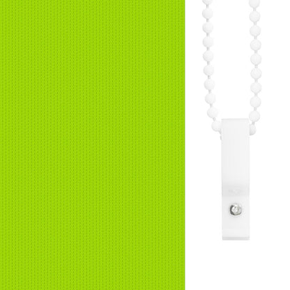vidaXL Roller Blind Blackout Leaves Green 140x230 cm Fabric Width 136.6 cm Polyester