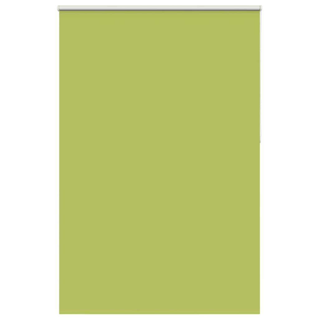 vidaXL Roller Blind Blackout Leaves Green 145x230 cm Width 141.6 cm