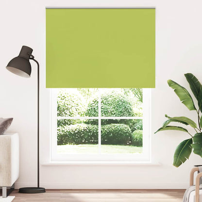 vidaXL Roller Blind Blackout Leaves Green 145x230 cm Width 141.6 cm