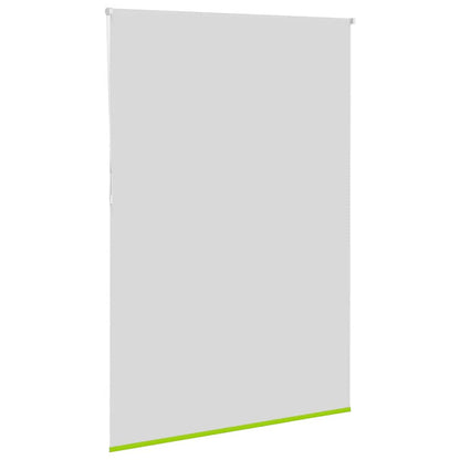 vidaXL Roller Blind Blackout Leaves Green 145x230 cm Fabric Width 141.6 cm Polyester
