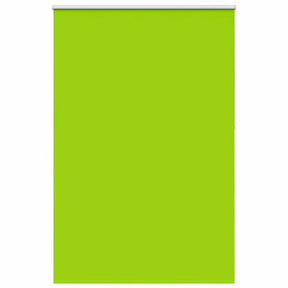 vidaXL Roller Blind Blackout Leaves Green 155x230 cm Fabric Width 151.6 cm Polyester