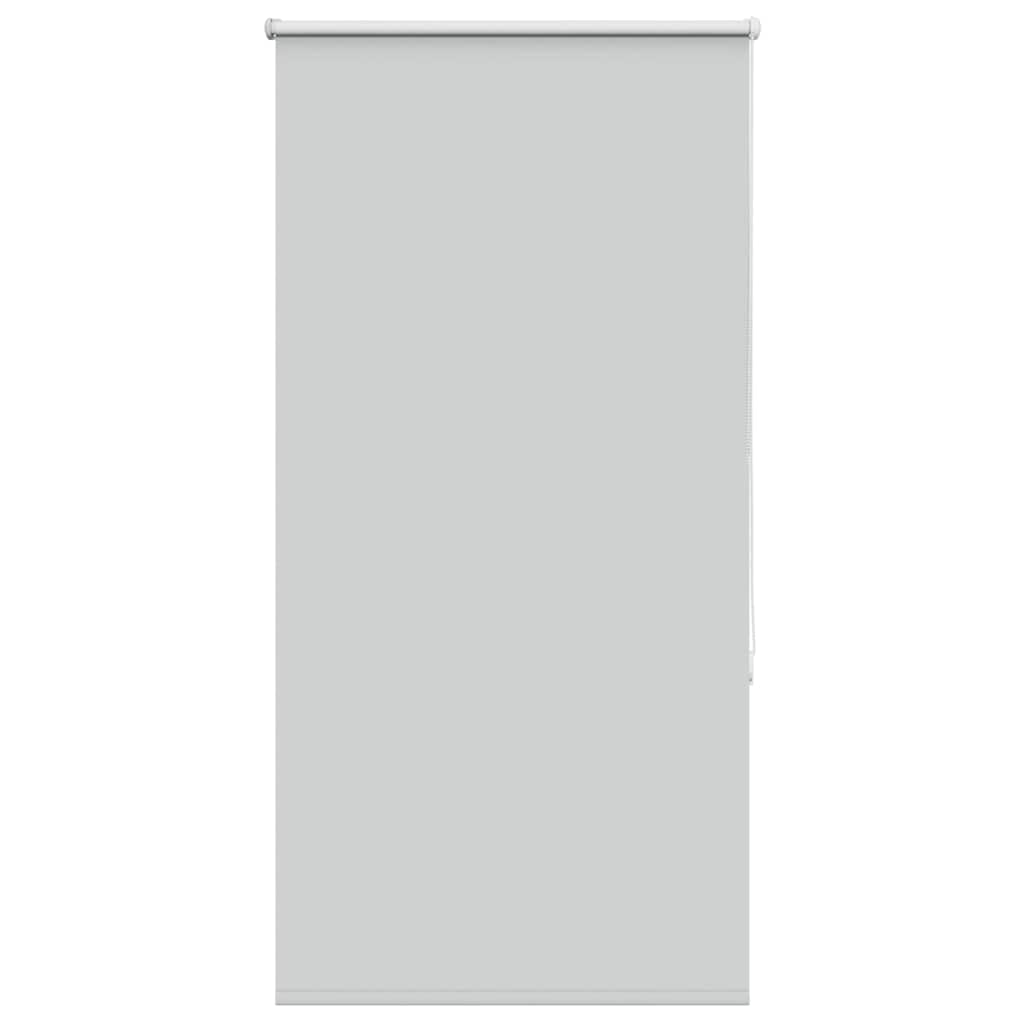 vidaXL Roller Blind Blackout Light Grey 65x130 cm Fabric Width 60.7 cm