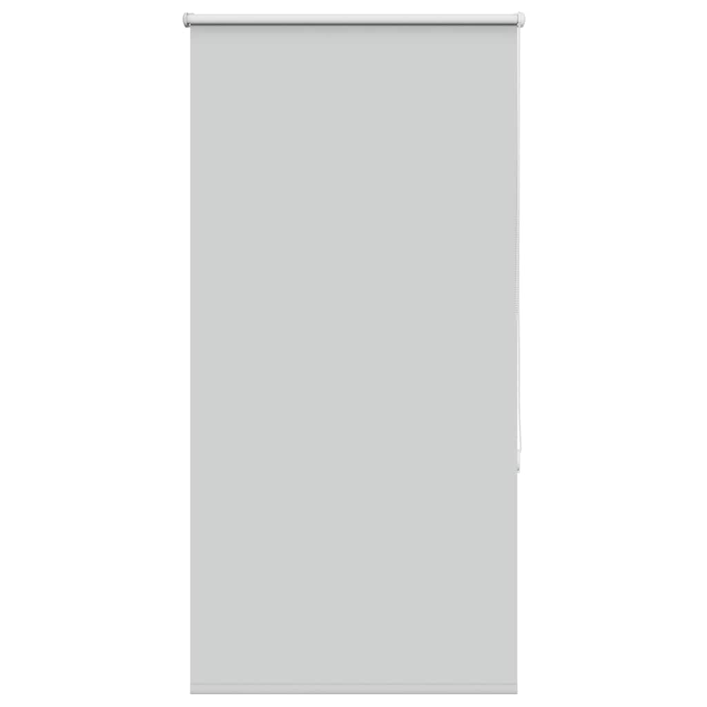 vidaXL Roller Blind Blackout Light Grey 75x130 cm Fabric Width 70.7 cm