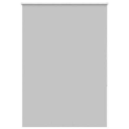 vidaXL Roller Blind Blackout Light Grey 100x130 cm Fabric Width 95.7 cm Polyester