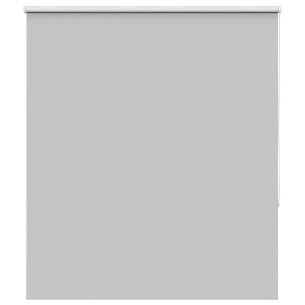 vidaXL Roller Blind Blackout Light Grey 135x130cm Fabric Width 131.6cm