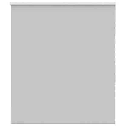 vidaXL Roller Blind Blackout Light Grey 135x130cm Fabric Width 131.6cm