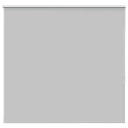 vidaXL Roller Blind Blackout Light Grey 155x130 cm Fabric Width 151.6 cm Polyester