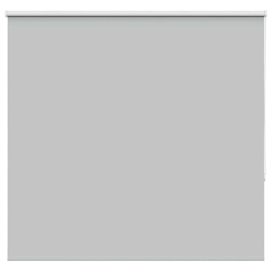 vidaXL Roller Blind Blackout Light Grey 160x130cm Fabric Width 156.6cm