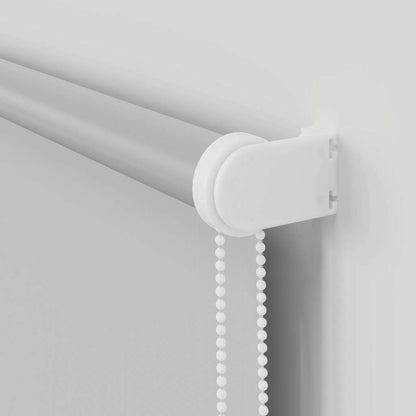 vidaXL Roller Blind Blackout Light Grey 160x130cm Fabric Width 156.6cm