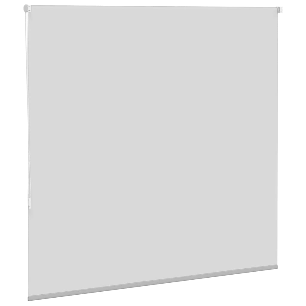 vidaXL Roller Blind Blackout Light Grey 165x130cm Fabric Width 161.6cm