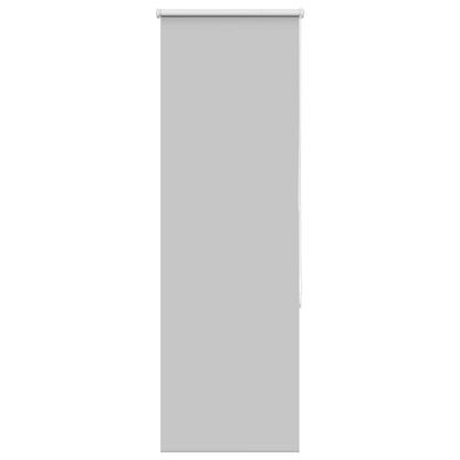 vidaXL Roller Blind Blackout Light Grey 40x150 cm Fabric Width 35.7 cm Polyester