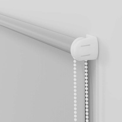 vidaXL Roller Blind Blackout Light Grey 40x150 cm Fabric Width 35.7 cm Polyester