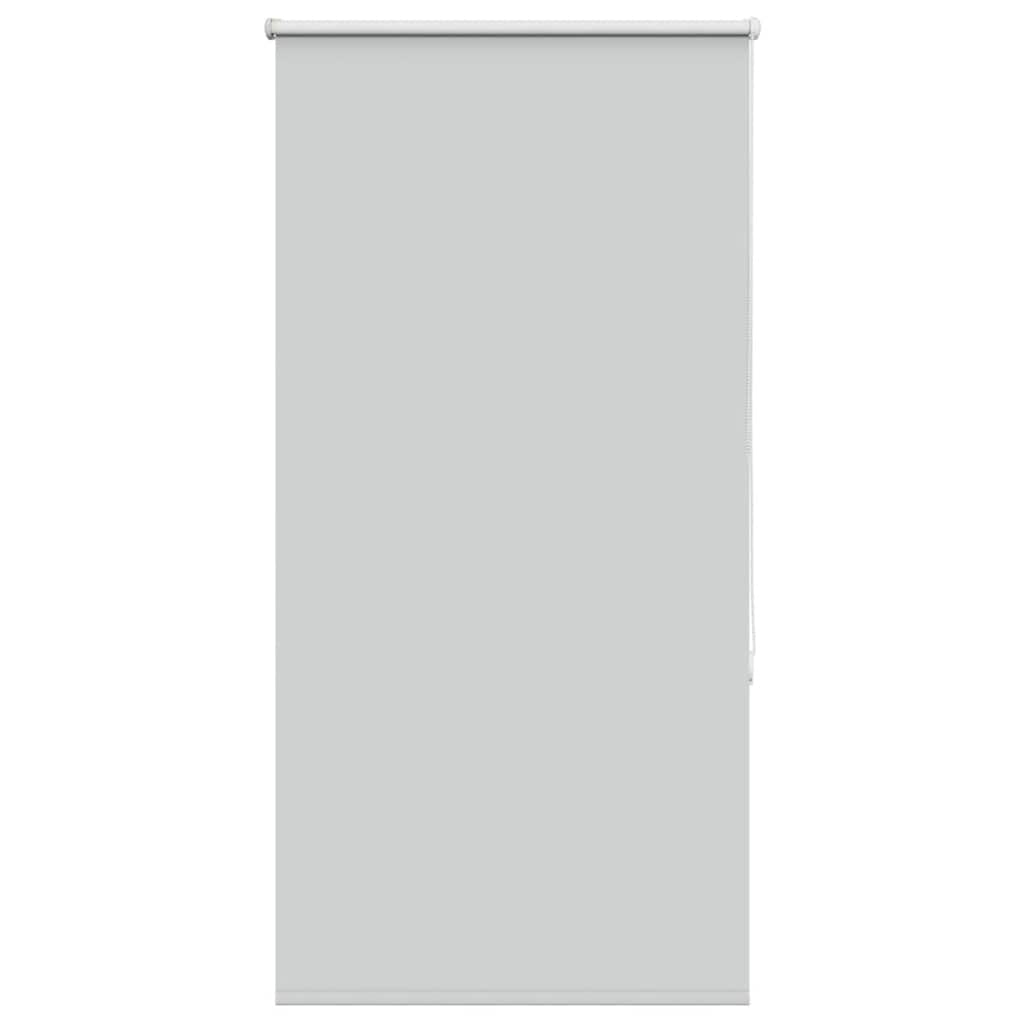 vidaXL Roller Blind Blackout Light Grey 85x150 cm Fabric Width 80.7 cm Polyester