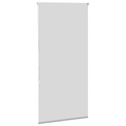 vidaXL Roller Blind Blackout Light Grey 85x150 cm Fabric Width 80.7 cm Polyester