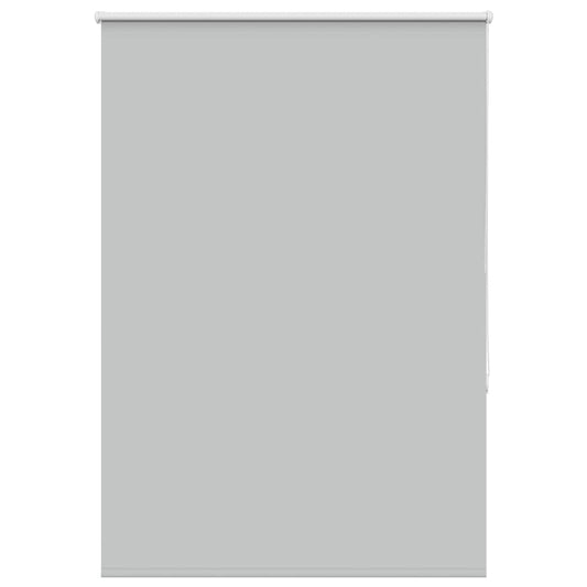 vidaXL Roller Blind Blackout Light Grey 115x150cm Fabric Width 110.7cm
