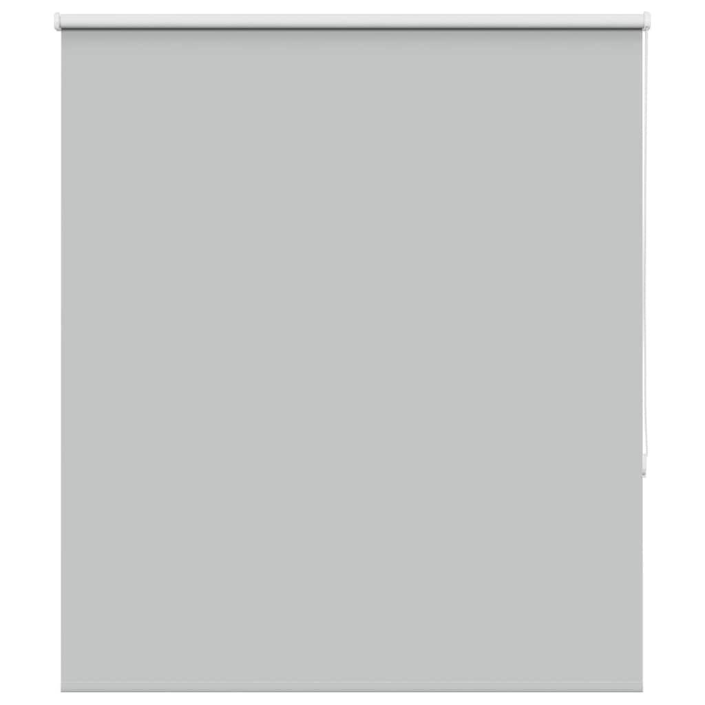 vidaXL Roller Blind Blackout Light Grey 130x150cm Fabric Width 126.6cm