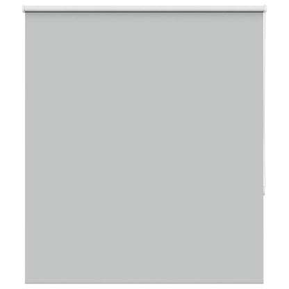 vidaXL Roller Blind Blackout Light Grey 130x150cm Fabric Width 126.6cm