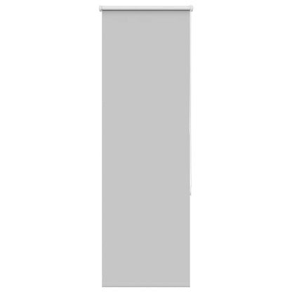 vidaXL Roller Blind Blackout Light Grey 40x175 cm Fabric Width 35.7 cm