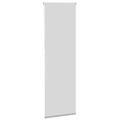 vidaXL Roller Blind Blackout Light Grey 45x175 cm Fabric Width 40.7 cm Polyester