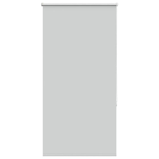 vidaXL Roller Blind Blackout Light Grey 75x175 cm Fabric Width 70.7 cm