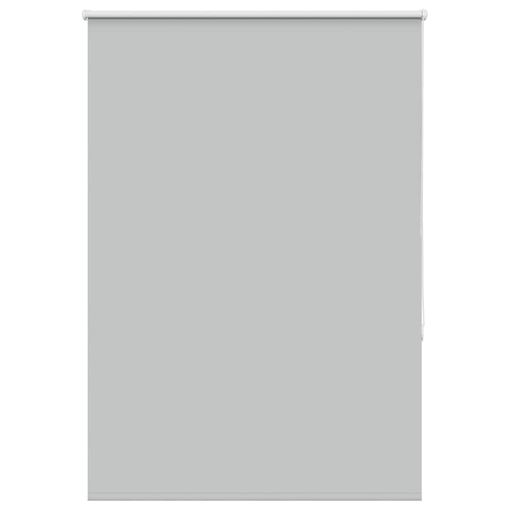 vidaXL Roller Blind Blackout Light Grey 90x175 cm Fabric Width 85.7 cm