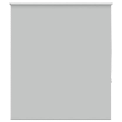 vidaXL Roller Blind Blackout Light Grey 140x175 cm Fabric Width 136.6 cm Polyester