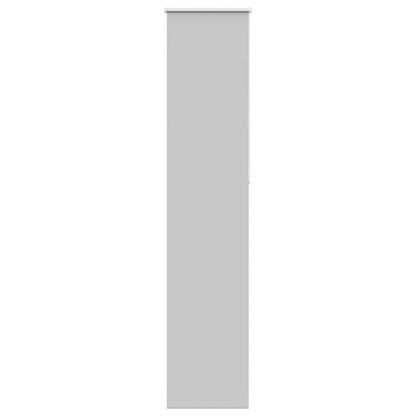 vidaXL Roller Blind Blackout Light Grey 40x210 cm Fabric Width 35.7 cm