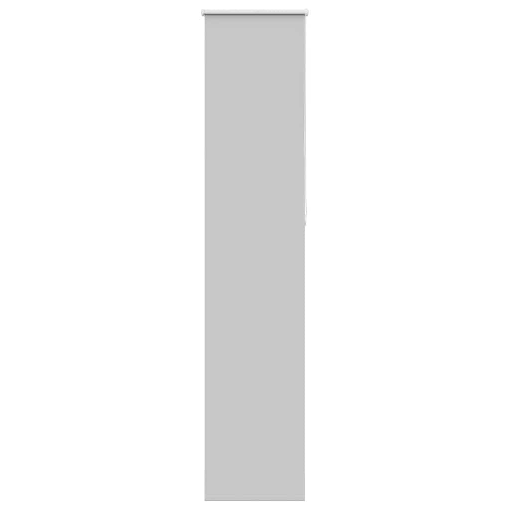 vidaXL Roller Blind Blackout Light Grey 60x210 cm Fabric Width 55.7 cm