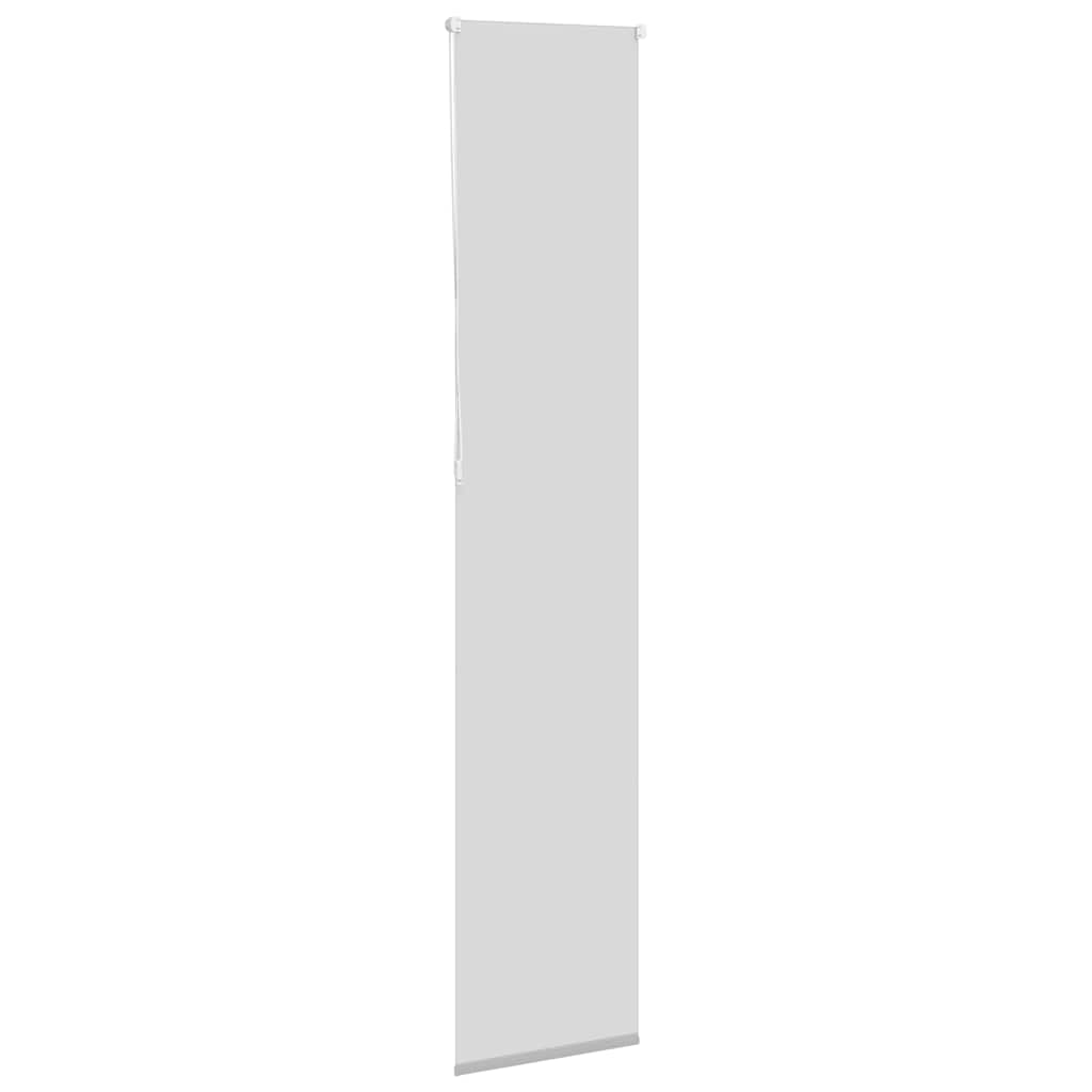 vidaXL Roller Blind Blackout Light Grey 60x210 cm Fabric Width 55.7 cm