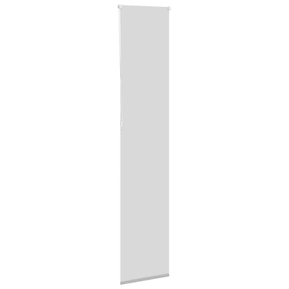 vidaXL Roller Blind Blackout Light Grey 60x210 cm Fabric Width 55.7 cm