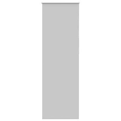 vidaXL Roller Blind Blackout Light Grey 80x210 cm Fabric Width 75.7 cm