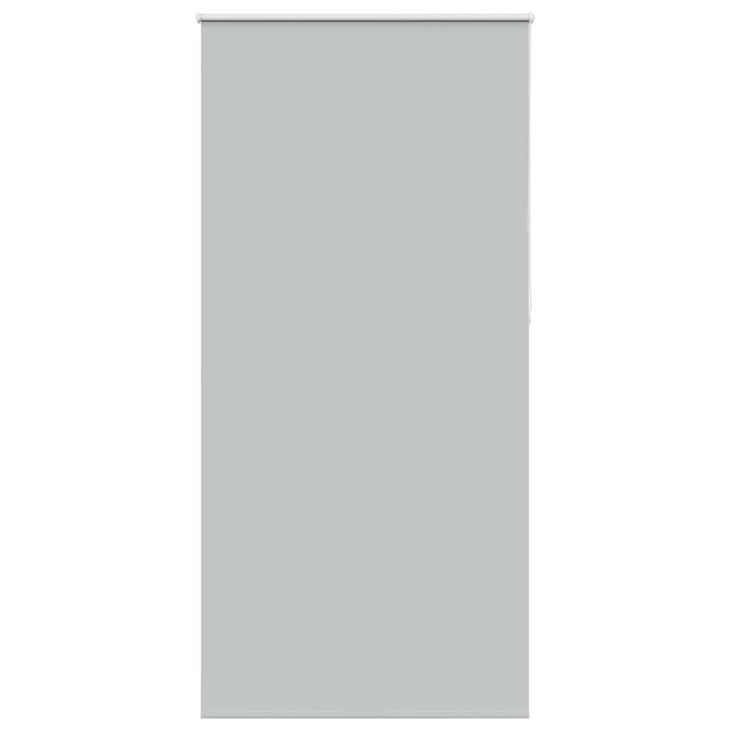 vidaXL Roller Blind Blackout Light Grey 95x210 cm Fabric Width 90.7 cm