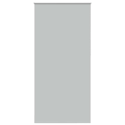 vidaXL Roller Blind Blackout Light Grey 95x210 cm Fabric Width 90.7 cm
