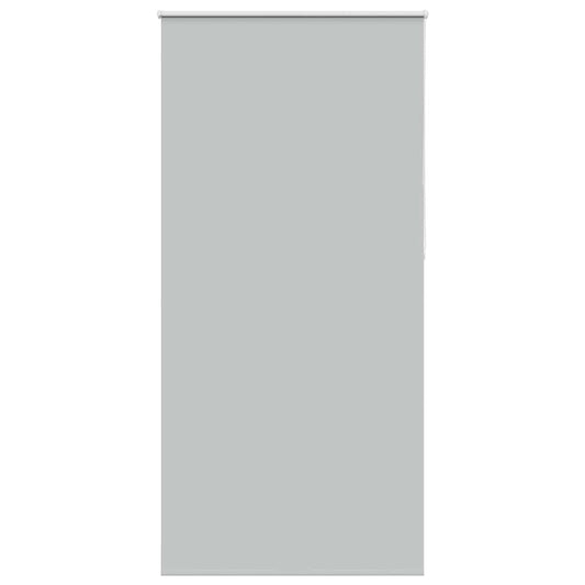 vidaXL Roller Blind Blackout Light Grey 95x210 cm Fabric Width 90.7 cm