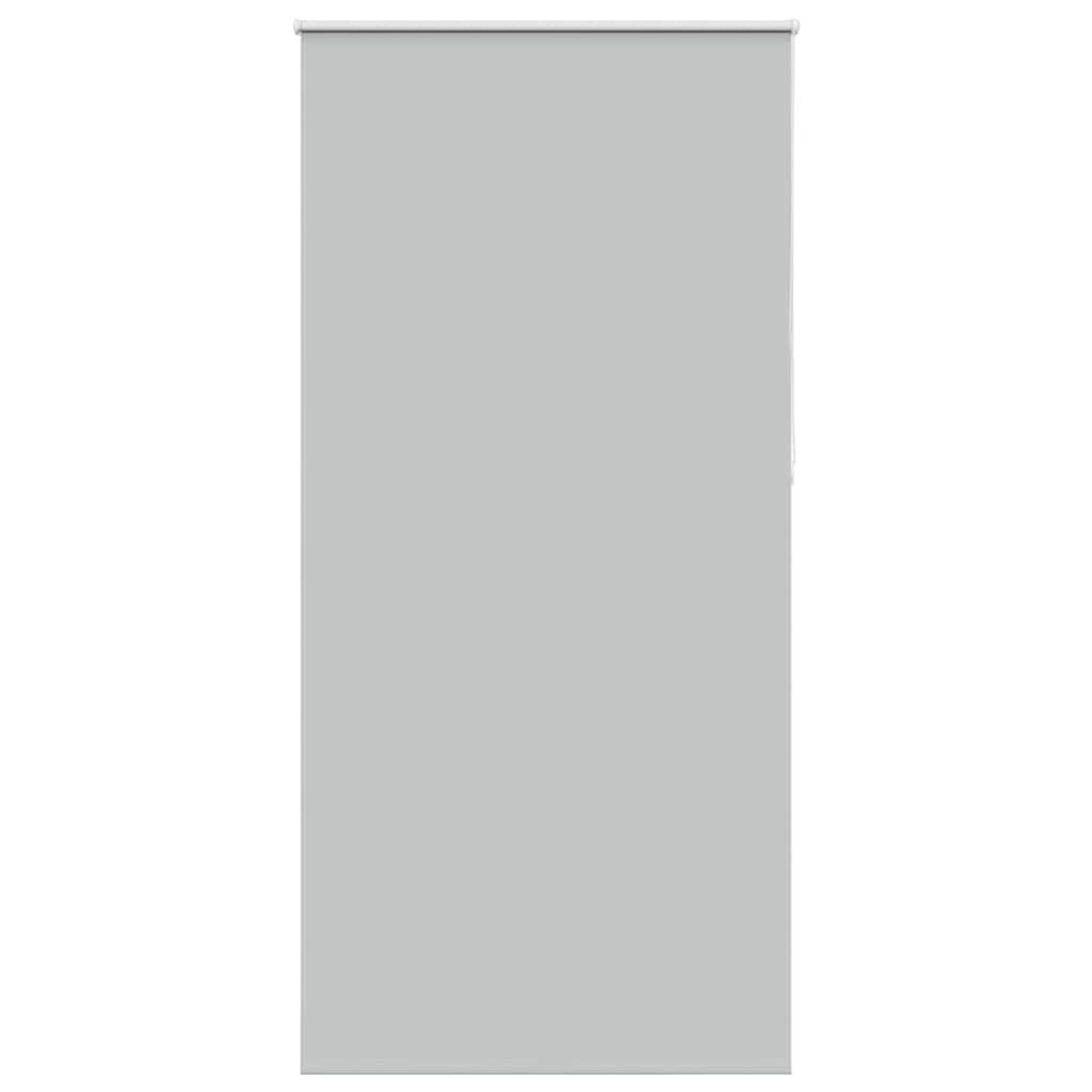 vidaXL Roller Blind Blackout Light Grey 100x210cm Fabric Width 95.7cm