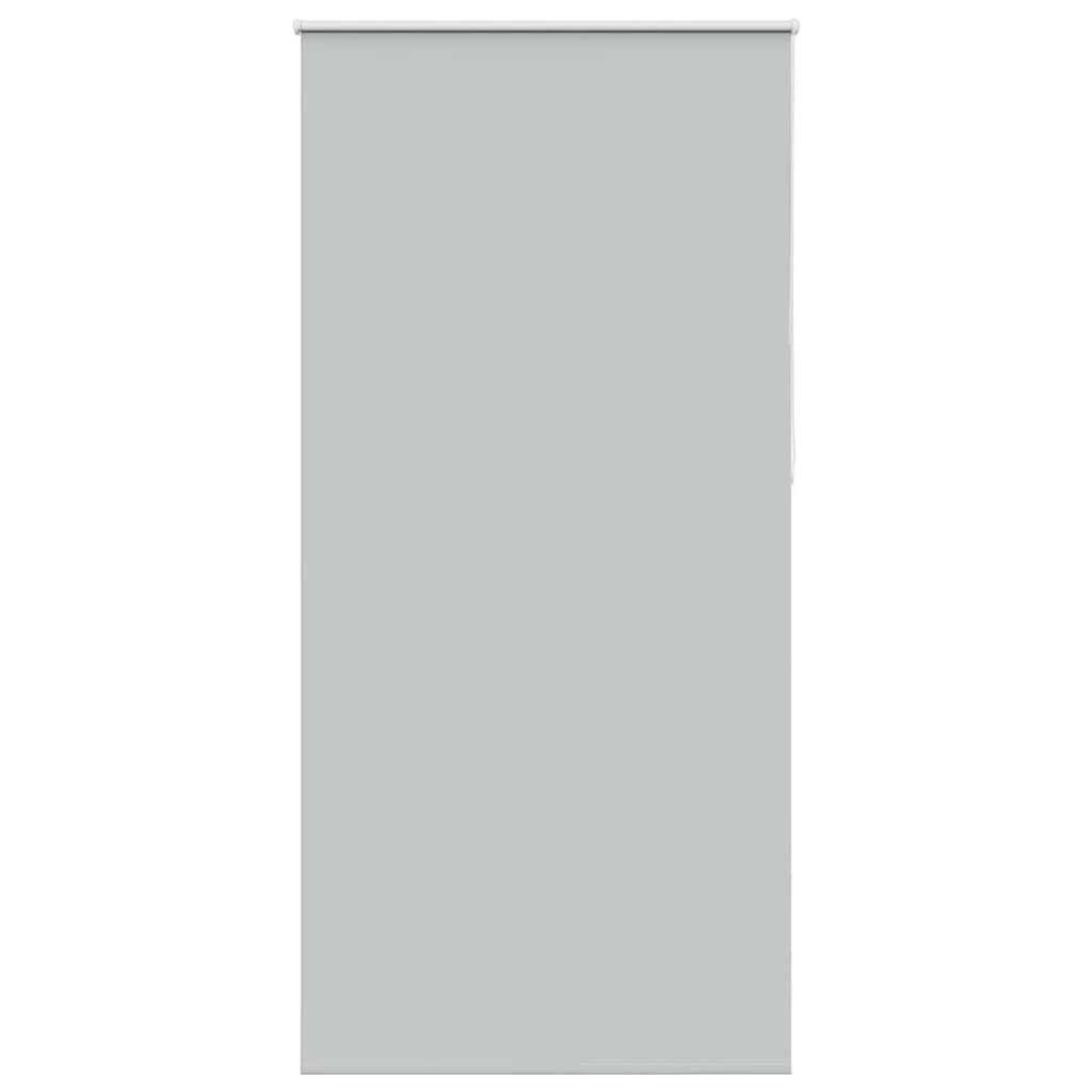 vidaXL Roller Blind Blackout Light Grey 110x210cm Fabric Width 105.7cm
