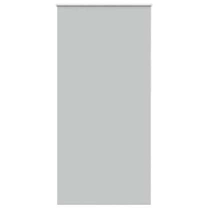 vidaXL Roller Blind Blackout Light Grey 110x210cm Fabric Width 105.7cm