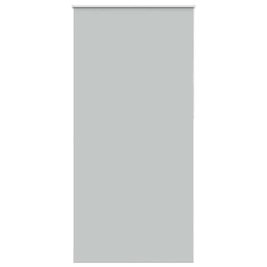 vidaXL Roller Blind Blackout Light Grey 110x210cm Fabric Width 105.7cm