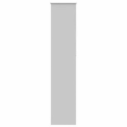 vidaXL Roller Blind Blackout Light Grey 40x230 cm Fabric Width 35.7 cm Polyester