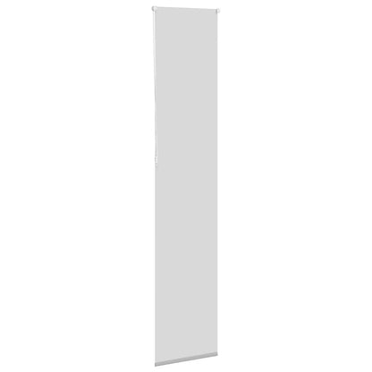 vidaXL Roller Blind Blackout Light Grey 40x230 cm Fabric Width 35.7 cm Polyester
