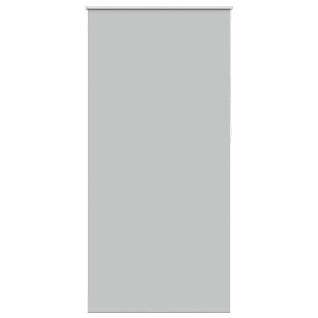 vidaXL Roller Blind Blackout Light Grey 95x230 cm Fabric Width 90.7 cm Polyester