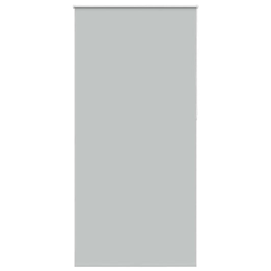 vidaXL Roller Blind Blackout Light Grey 105x230cm Fabric Width 100.7cm