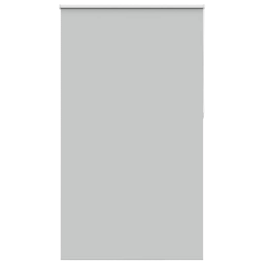 vidaXL Roller Blind Blackout Light Grey 125x230cm Fabric Width 121.6cm