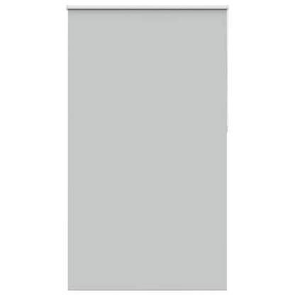 vidaXL Roller Blind Blackout Light Grey 125x230cm Fabric Width 121.6cm