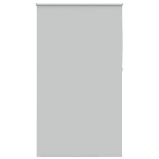 vidaXL Roller Blind Blackout Light Grey 125x230cm Fabric Width 121.6cm