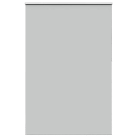 vidaXL Roller Blind Blackout Light Grey 145x230 cm Fabric Width 141.6 cm Polyester